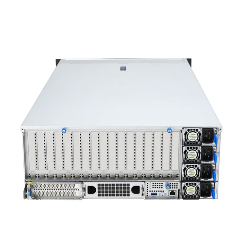 ASUS ESC8000A-E13-32W AMD EPYC 9005 Series 192 cores 3 TB DDR5 RDIMM NVMe U.2 PCIe Gen5 4U GPU Rackmount SV