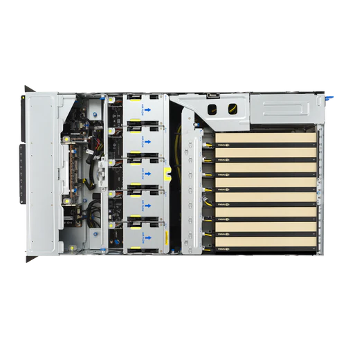 ASUS ESC8000A-E13-32W AMD EPYC 9005 Series 192-Cores 3TB DDR5 RDIMM NVMe U.2 PCIe Gen5 4u GPU Rackmount Server