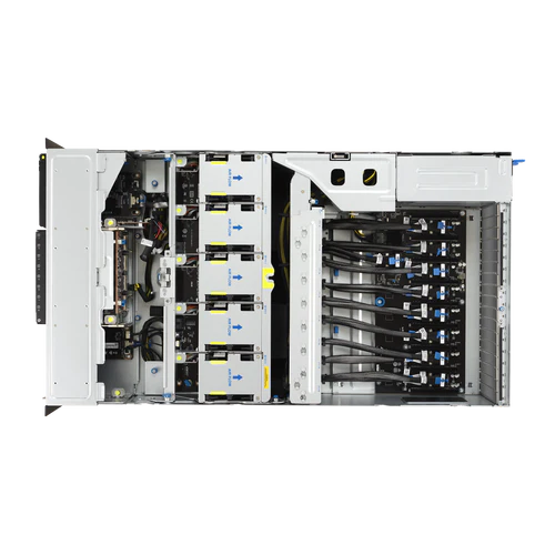 ASUS ESC8000A-E13-32W AMD EPYC 9005 Series 192 cores 3 TB DDR5 RDIMM NVMe U.2 PCIe Gen5 4U GPU Rack SV