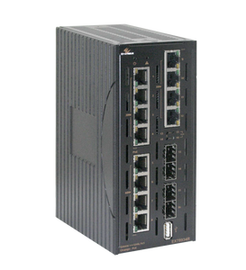EtherWAN EX78934R-0VB 16-Ports 1000/100TX Gigabit SFP Managed Ethernet Switch