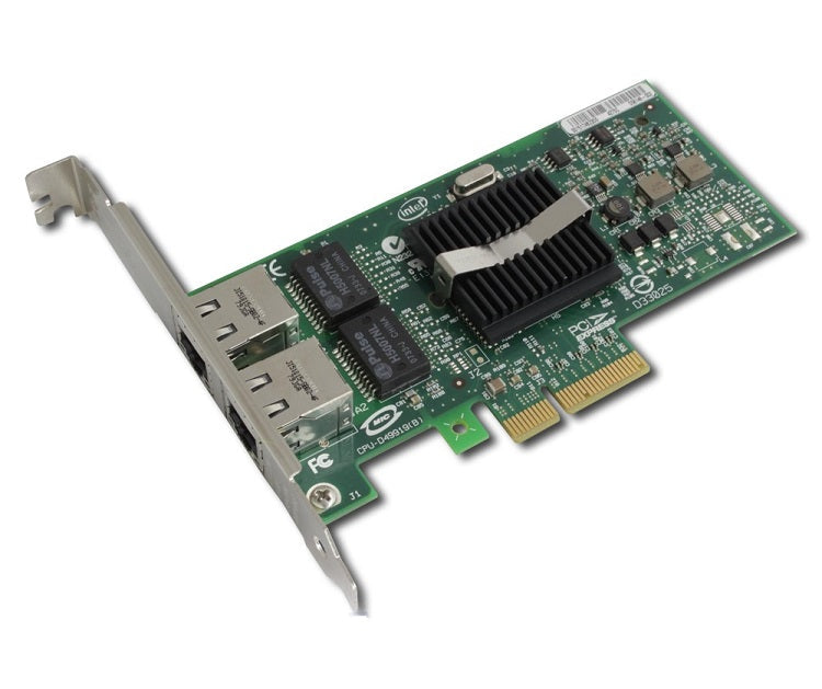 Intel Expi9402Ptg2P20 Pro-1000Pt Dual-Port Pci-Express X4 Plug-In Network Adapter Simple