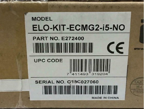 Elo Touchsystems E272400 Core I5-3475S 3.60Ghz Computer Module