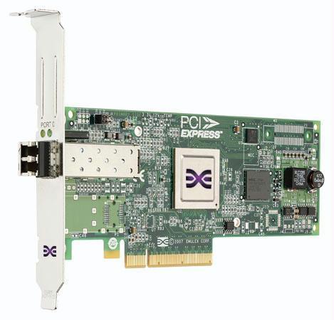 Emulex LPE12000 8.5Gbps PCI-Express 2.0 x8 Fibre Channel Low-Profile Host Bus Adapter