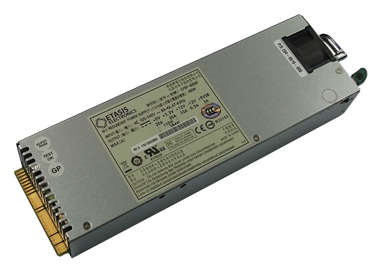 Etasis EFRP-400INF 400Watts 100-240Volts AC N+1 Redundant Power Supply Unit