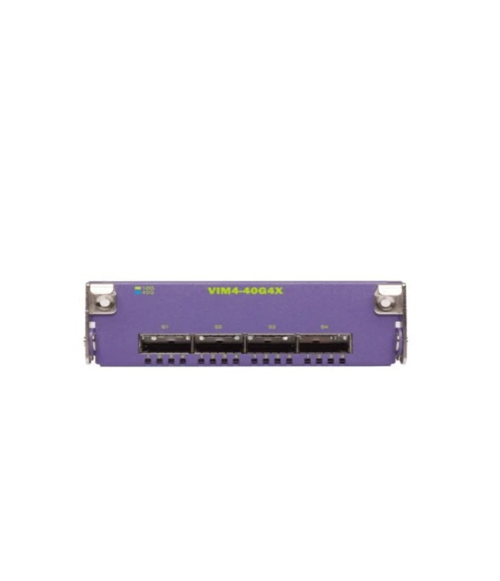 Extreme Networks Vim4-40G4X 4-Port 40Gbase-X Qsfp+ Interface Module For X670V-48X Ethernet Switch