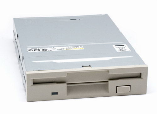TEAC FD-23HF 3.5" Internal Floppy Disk Drive (Black / Beige)