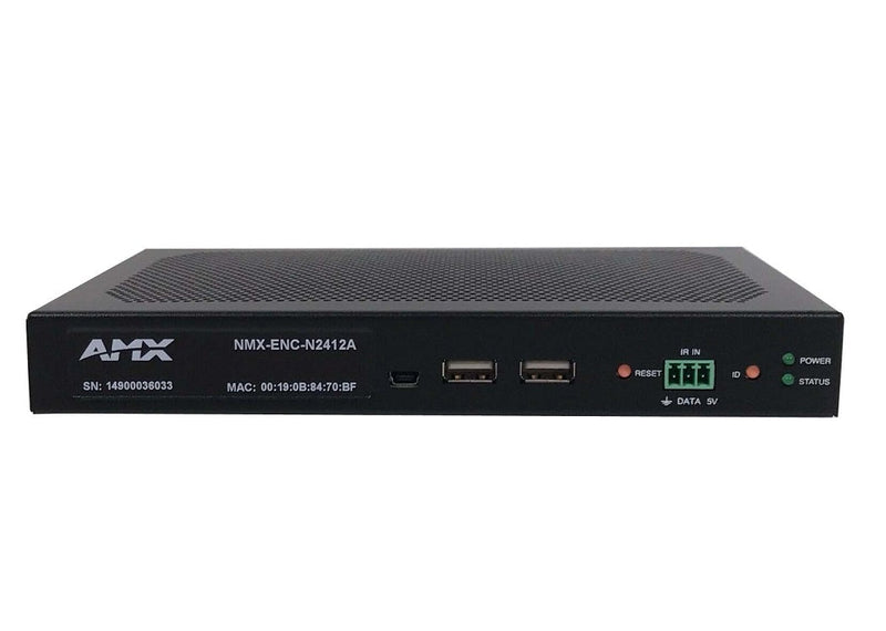 Amx Fgn2412A-Sa N2400 720X480P Jpeg 2000 4K60 4:4:4 Video Over Ip Encoder With Kvm Gad