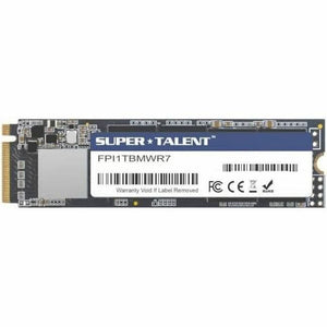 Super Talent FPI1TBMWR7 EX 1TB PCI Express NVMe 3.0 x4 M.2 2280 Internal Solid State Drive
