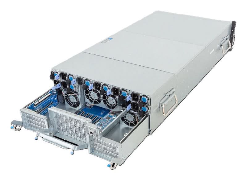 Gigabyte G4L3-ZX1-LAT4 AMD EPYC 4U Rackmount/GPU Server