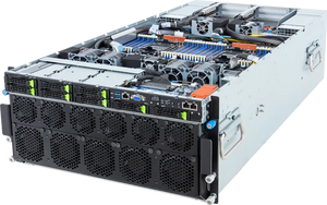Gigabyte G593-SD2-AAX1 5U Dual Intel Xeon Scalable 8x SXM5 GPUs 32 DIMM DDR5 Server