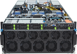 Gigabyte G593-ZD2-H200 5U Rackmount AMD EPYC 2-Processor 24-Slot DDR5 Server