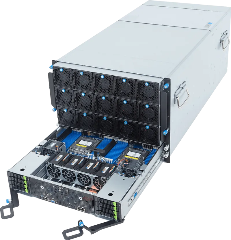 Gigabyte G894-ZD3-AAX HPC/AI EPYC DP NVIDIA HGX B300 8U Server