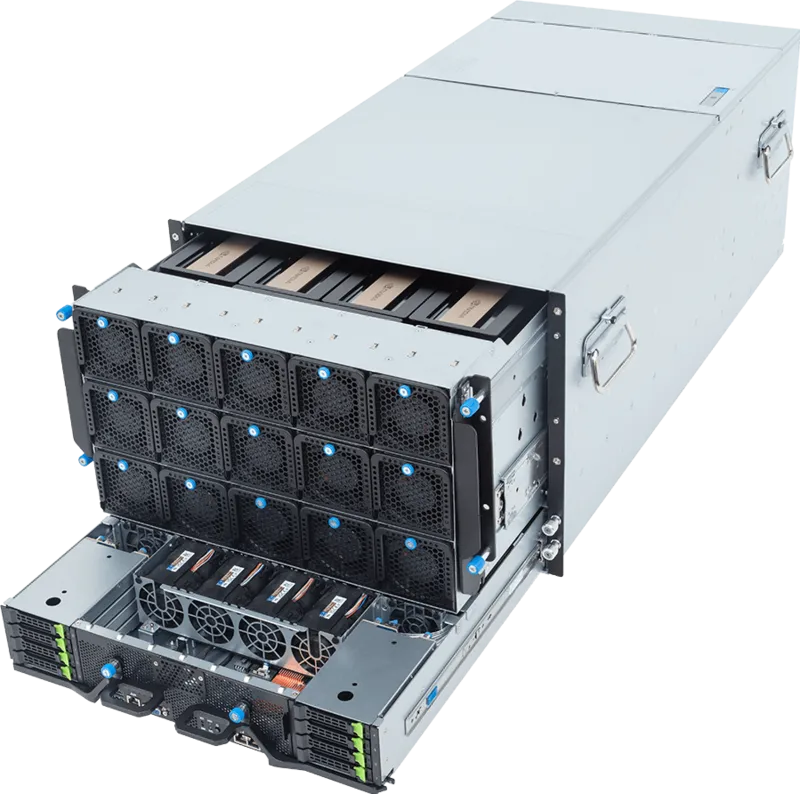 Gigabyte G894-ZD3-AAX HPC/AI AMD DP NVIDIA HGX B300 8U Server