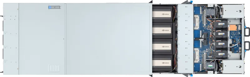 Gigabyte G894-ZD3-AAX HPC/AI 8U Server AMD EPYC DP NVIDIA HGX B300