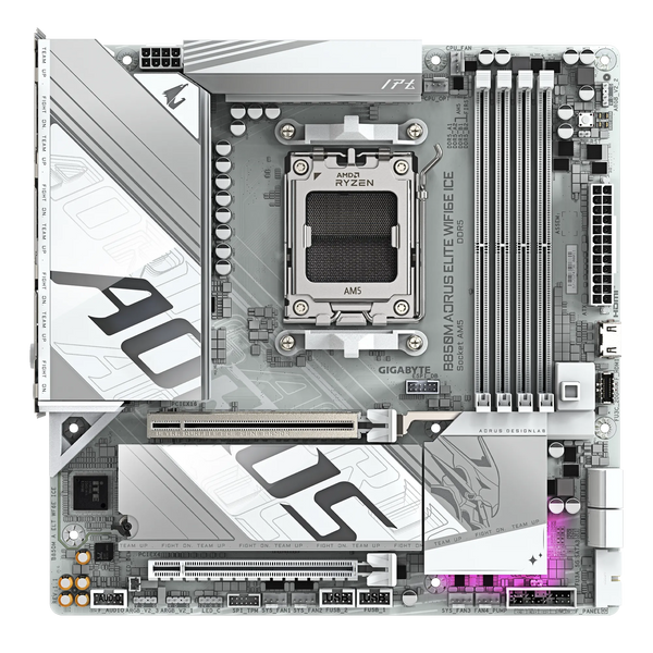 B850M AORUS ELITE WIFI6E ICE GIGABYTE B850M AORUS ELITE WF6E ICE