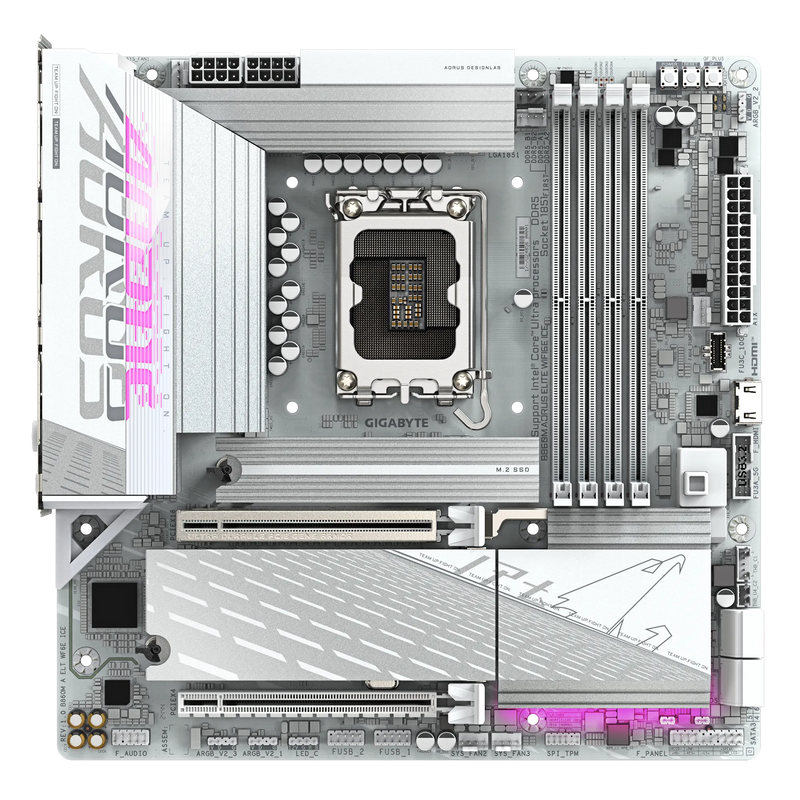 Gigabyte MB B860M A ELT WF6E ICE B860 LGA1851 Max192GB DDR5