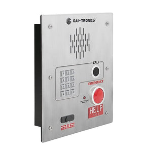 Gai-Tronics 398-001 RED ALERT Single Button Auto-Dial Emergency Telephone