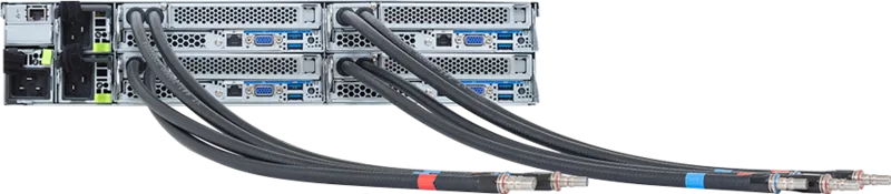 Gigabyte H263-V60-LAW1 NVIDIA Grace CPU Superchip 2U 4-Node Gen5 NVMe DLC Rack-Mountable Server