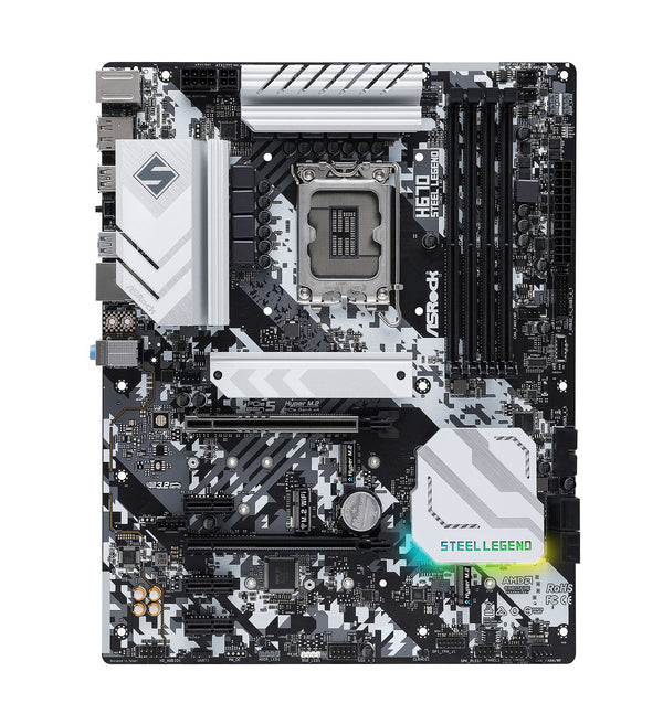 ASRock H670 STEEL LEGEND Pentium Gold 128GB 12rd Gen ATX Motherboard
