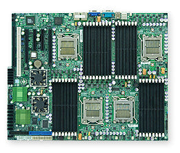 Supermicro H8QM3-2+ Quad Socket F/ Nvidia Mcp55 Pro/ Ddr2/ Sas/ V&2gbe/ Proprietary Server Motherboard
