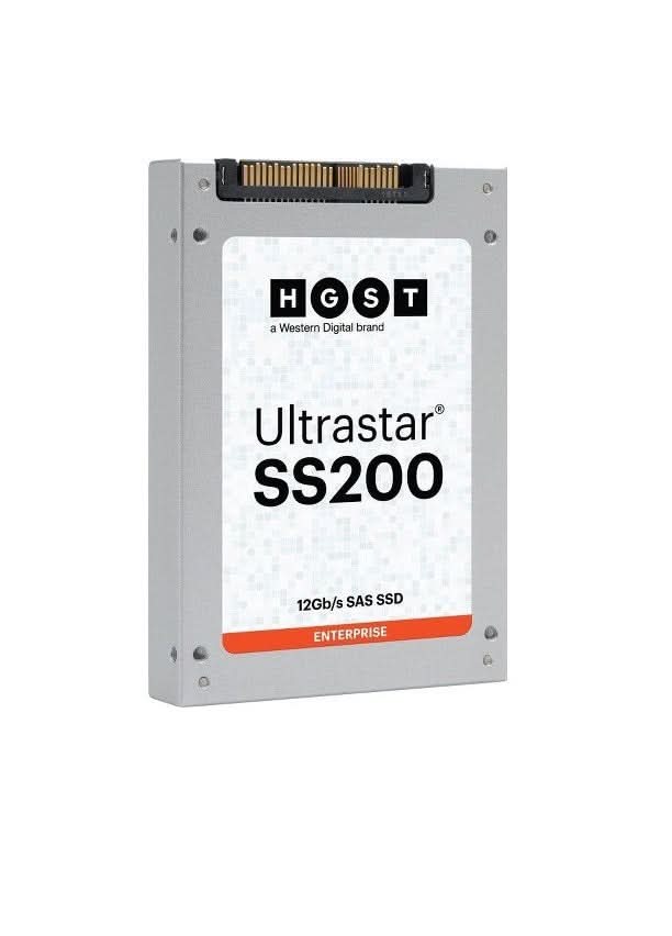 HGST 0TS1404 Ultrastar SS200 3.84TB 12Gbps SAS 2.5-Inch SSD