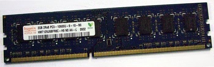 Hynix HMT125U6BFR8C-H9 2GB DDR3 1333MHZ 1.5V Non-ECC Unbuffered Memory Module