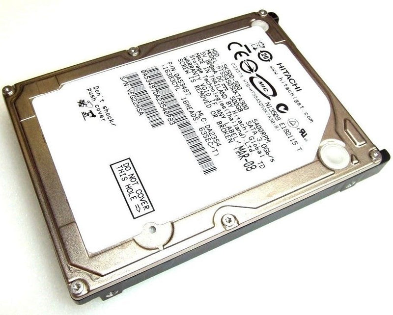 Hitachi Travelstar 5K500 HTS545050KTA300 500GB 5400RPM SATA-300