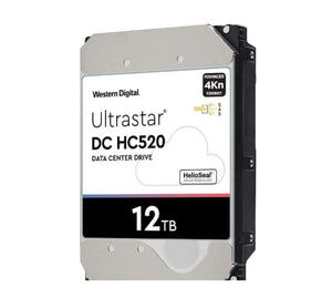 WD HUH721212AL4200 Ultrastar DC HC520 12TB 7200RPM 3.5" Internal HDD