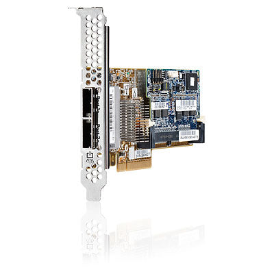Hewlett Packard 631673-B21 Smart Array P421 1GB FBWC DDR3 Dual-Port PCI-Express 3.0 x8 SAS/SATA Raid Controller Card