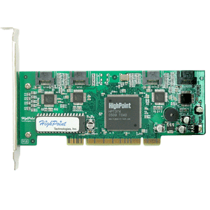 HighPoint ROCKETRAID 1640 4x Serial ATA-150 Raid Controller Card