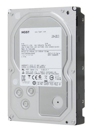 Hitachi HUS724030ALA640 Ultrastar 7K4000 3Tb 7200RPM Serial ATA-6.0Gbps 64Mb Cache 3.5-Inch Internal Hard Drive