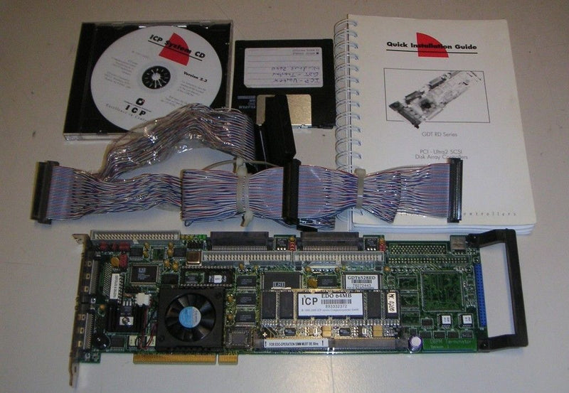 ICP-Vortex GDT6528RD SCSI Raid PCI Hard Disk Array Controller
