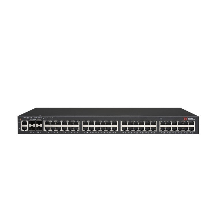 Brocade Icx6450-48P 48-Port Rack Mountable Gigabit Ethernet Switch Gad