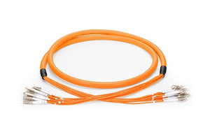 FS ID-MMFXX24F 24-Fibers Tight-Buffered Active Optical Breakout Cable