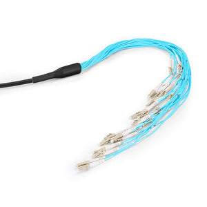 FS IO-OM3XX4F 4- Fibers OM3 Tight Buffered Active Optical Breakout Cable
