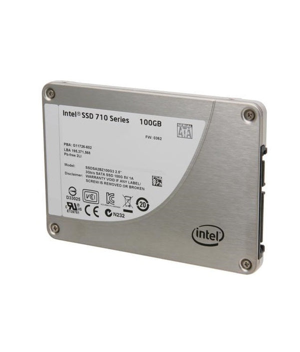 Intel Ssdsa2Bz100G301 710 100Gb Sata-3.0Gbps 2.5Inch Solid State Drive Ssd Gad