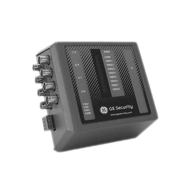 Interlogix S708Vt-Rst 8-Channel 850.0Nm Single Mode Fiber Optic Video Transmitter Gad