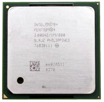 Intel JM80547PG0801M Pentium 4 530J 3GHz FSB800MHz 1MB LGA775 Tray