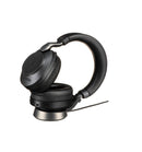 Jabra 28599-989-989 Evolve2 85 Uc Stereo 1.6-Inch 5-20000Hertz Over-Ear Headset With Stand Headphone