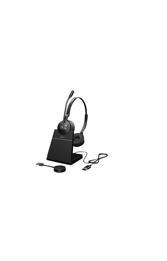 Jabra 9559-455-125 Engage 55 Stereo USB-A Headset With Charging Stand