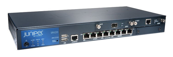 Juniper Networks SRX220H-POE SRX-Series 8-Ports 1000Base-T 1U Rack Services Gateway