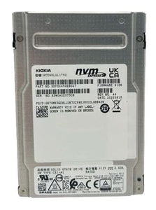 Kioxia KCD6DLUL1T92 CD6-R 1.92TB 2.5-Inch PCIe4.0 NVMe Solid State Drive