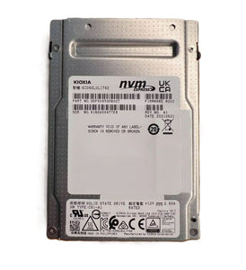 Kioxia KCD6XLUL1T92 Series-CD6-R 1.92TB PCIe 4x4 2.5-Inch Solid State Drive