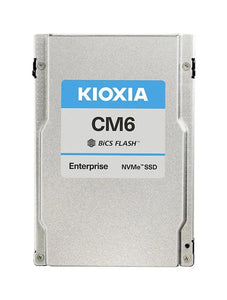 Kioxia KCM61RUL7T68 CM6-R 7.68TB TLC PCIe 4.0 x4 NVMe U.3 2.5-Inch Read Intensive SSD