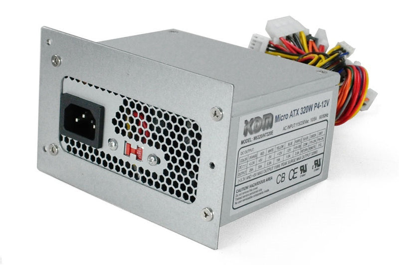 KDM MJPC-270A1 320Watt 88-264Volts AC 50-60Hz 20+4Pin ATX Power Supply Unit
