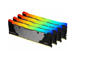 Kingston KF432C16RB2AK4/32 FURY Renegade 32GB (4 x 8GB) DDR4 SDRAM 3200MHz DIMM Memory Module