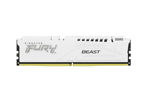 Kingston KF552C40BW-32 32GB Fury Beast White XMP DDR5 SDRAM Memory Module
