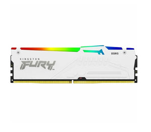Kingston KF552C40BWAK4-64 64GB Fury Beast White RGB DDR5 SDRAM Memory Module