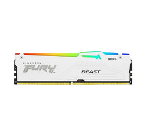 Kingston KF556C36BWEAK2-64 64GB Fury Beast White RGB EXPO DDR5 SDRAM Memory Module