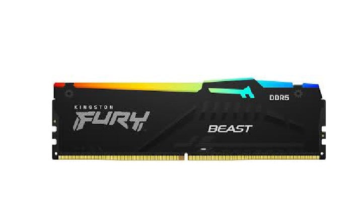 Kingston KF556C40BBAK4-64 64GB Fury Beast RGB XMP DDR5 SDRAM Memory Kit